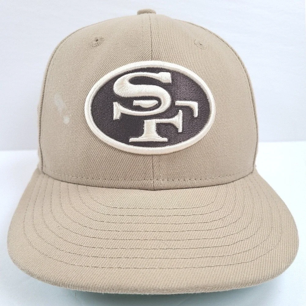 New Era 59FIFTY San‎ Francisco 49ers 1988 Pro Bowl Hat Tan Mens 7 Football NFL
